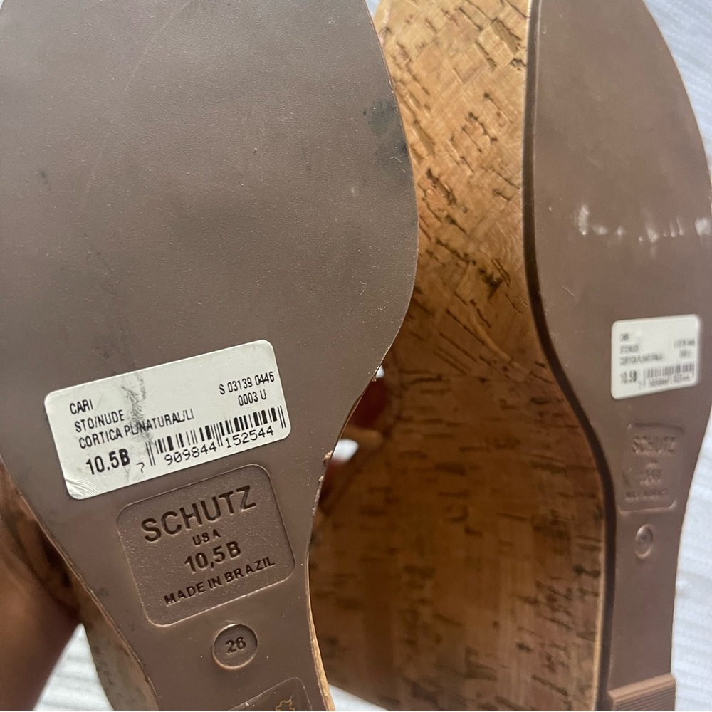 NWOB SHULTZ CORK WEDGE SIZE 10.5 - Picture 5 of 12
